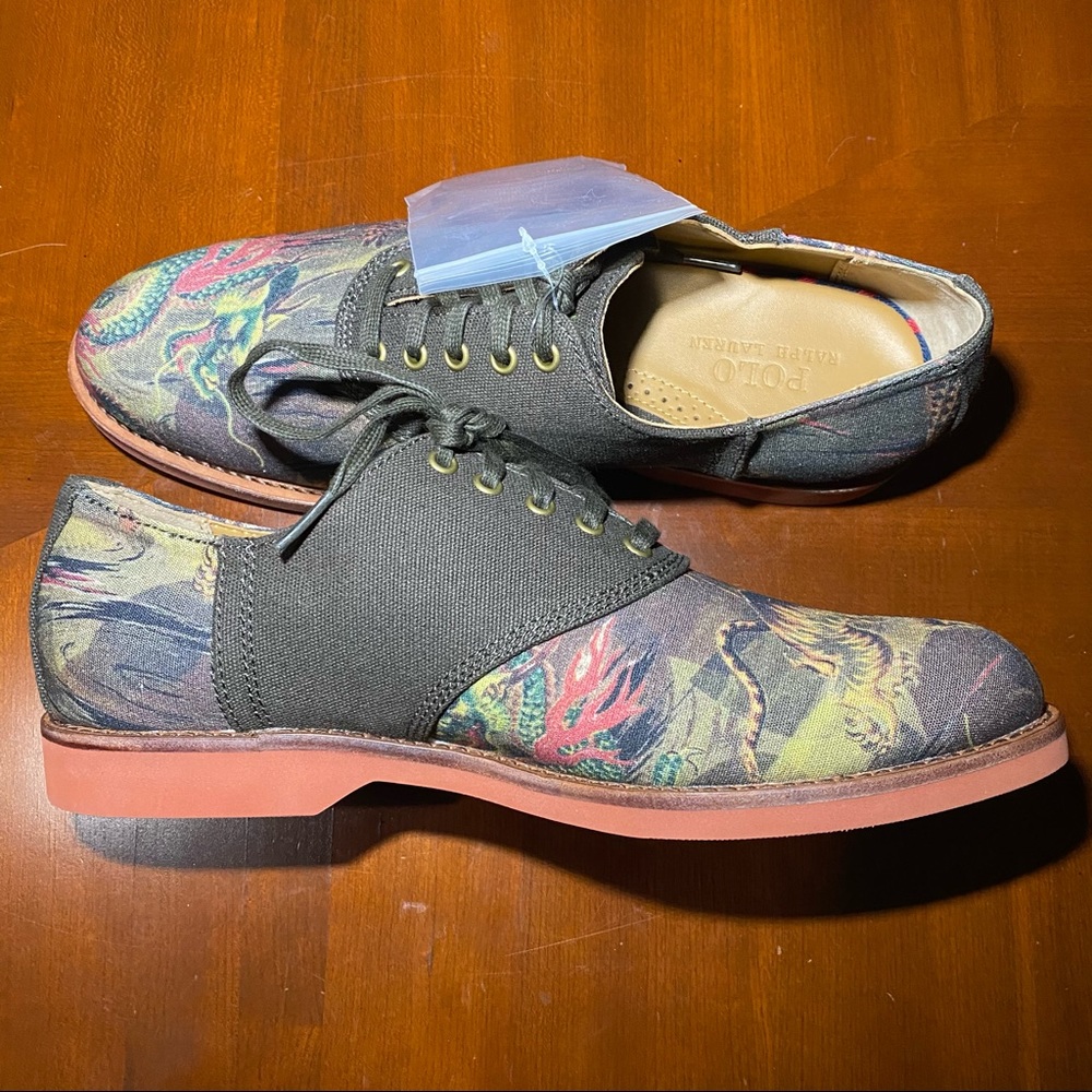 Polo Ralph Lauren Vibram Soles Orval Oxford Shoes